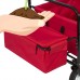 Folding Wagon W/ Canopy Garden Utility Travel Collapsible Cart Outdoor Yard Home   